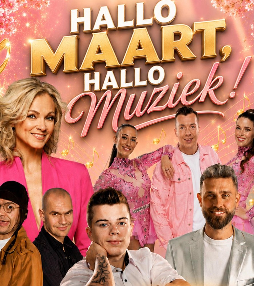 Kaasboerin middagshow “Hallo Maart, Hallo Muziek”